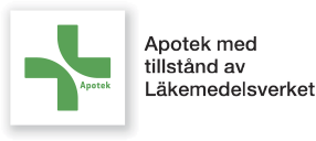 Logo - Apotek med tillstånd av Läkemedelsverket