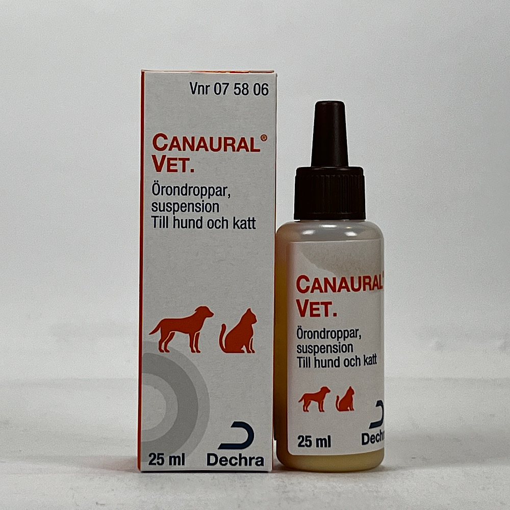 Canaural vet. 25 milliliter Örondroppar, suspension